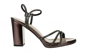 Sandały -187 587-1705 Platinum 187236, Skóra ekologiczna | Bayla Fashion