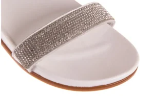 Sandały -163 17-302 Riga, Biały, Skóra naturalna | Bayla Best