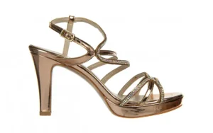 Sandały -187 557-717 Rose 187038, Różowe złoto, Skóra ekologiczna | Bayla New