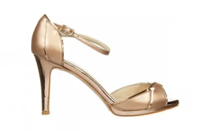 Sandały -187 587-1109 Rose 187091, Różowe złoto, Skóra ekologiczna | Bayla Discount