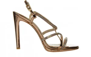 Sandały -187 589-9083 Rose 187133, Różowe złoto, Skóra ekologiczna | Bayla Online