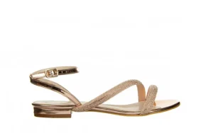 Sandały -187 1719 Rose 187031, Różowe złoto, Skóra ekologiczna | Bayla Online