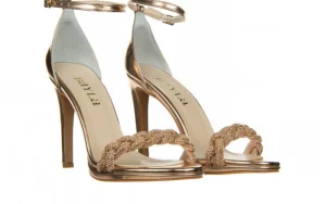 Sandały -187 589-1746 Rose 187059, Różowe złoto, Skóra ekologiczna | Bayla Online