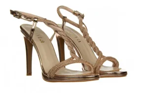 Sandały -187 589-1747 Rose 187060, Różowe złoto, Skóra ekologiczna | Bayla Online