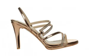 Sandały -187 587-1123 Rose 187043, Różowe złoto, Skóra ekologiczna | Bayla Best