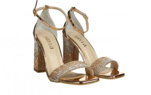 Sandały -187 2521 Rose 187230, Różowe złoto, Skóra ekologiczna | Bayla Sale