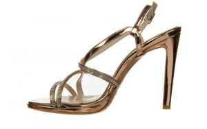 Sandały -187 589-9083 Rose 187133, Różowe złoto, Skóra ekologiczna | Bayla Online