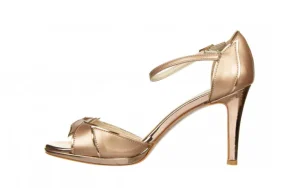 Sandały -187 587-1109 Rose 187091, Różowe złoto, Skóra ekologiczna | Bayla Discount