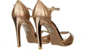 Sandały -187 589-1109 Rose 187055, Różowe złoto, Skóra ekologiczna | Bayla Sale