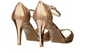 Sandały -187 587-1109 Rose 187091, Różowe złoto, Skóra ekologiczna | Bayla Discount