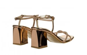 Sandały -187 1732 Rose 187032, Różowe złoto, Skóra ekologiczna | Bayla Hot