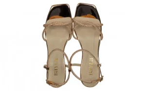 Sandały -187 1732 Rose 187032, Różowe złoto, Skóra ekologiczna | Bayla Hot