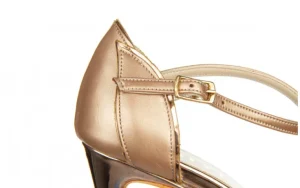 Sandały -187 589-1109 Rose 187055, Różowe złoto, Skóra ekologiczna | Bayla Sale