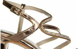 Sandały -187 557-717 Rose 187038, Różowe złoto, Skóra ekologiczna | Bayla New