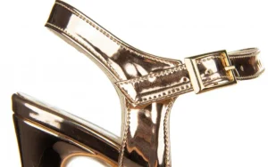 Sandały -187 281-7351 Rose 187035, Różowe złoto, Skóra ekologiczna | Bayla Clearance