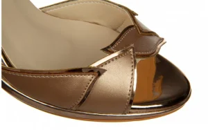 Sandały -187 587-1109 Rose 187091, Różowe złoto, Skóra ekologiczna | Bayla Discount