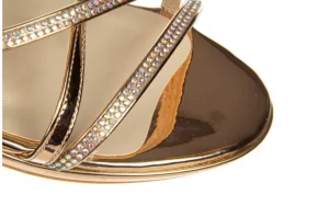 Sandały -187 589-9083 Rose 187133, Różowe złoto, Skóra ekologiczna | Bayla Online