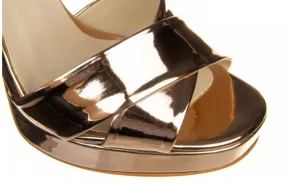 Sandały -187 281-7351 Rose 187035, Różowe złoto, Skóra ekologiczna | Bayla Clearance