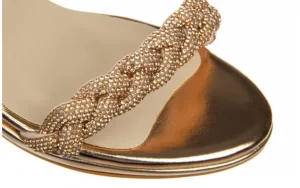 Sandały -187 589-1746 Rose 187059, Różowe złoto, Skóra ekologiczna | Bayla Online