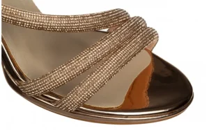 Sandały -187 587-1733 Rose 187102, Różowe złoto, Skóra ekologiczna | Bayla Clearance