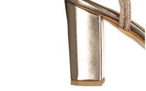 Sandały -187 587-1705 Rose PU 187175, Różowe złoto, Skóra ekologiczna | Bayla Discount