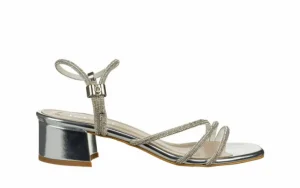 Sandały -187 07-1705 Silver 187227, Srebrny, Skóra ekologiczna | Bayla Best