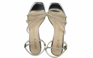 Sandały -187 07-1705 Silver 187227, Srebrny, Skóra ekologiczna | Bayla Best