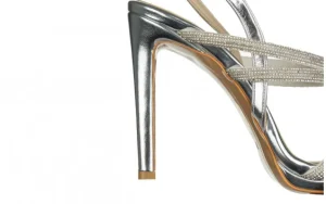 Sandały -187 589-1729 Silver 187057, Srebrny, Skóra ekologiczna | Bayla Best