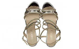 Sandały -187 557-717 Silver 187088, Srebrny, Skóra ekologiczna | Bayla Outlet