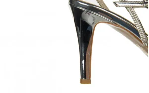 Sandały -187 587-1712 Silver 187119, Srebrny, Skóra ekologiczna | Bayla Online