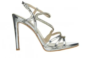 Sandały -187 589-531 Silver 187063, Złoty, Skóra ekologiczna | Bayla Clearance