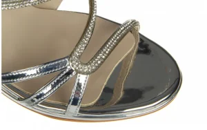 Sandały -187 589-531 Silver 187063, Złoty, Skóra ekologiczna | Bayla Clearance