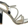 Sandały -187 2523 Silver Mirror 187154, Srebrny, Skóra ekologiczna | Bayla New