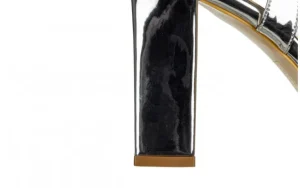 Sandały -187 2523 Silver Mirror 187154, Srebrny, Skóra ekologiczna | Bayla New