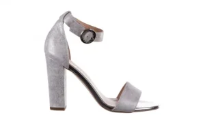 Sandały -056 8024-1089 Srebrny, Skóra naturalna | Bayla Sale