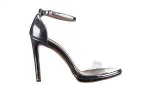 Sandały -187 589-571 Srebro, Skóra ekologiczna | Bayla Clearance