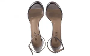 Sandały -187 589-571 Srebro, Skóra ekologiczna | Bayla Clearance