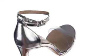 Sandały -187 589-571 Srebro, Skóra ekologiczna | Bayla Clearance