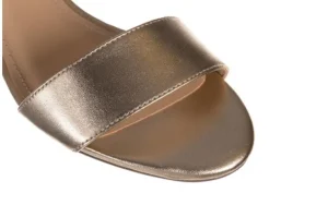 Sandały -065 4308059 Złoty, Skóra naturalna | Bayla Outlet