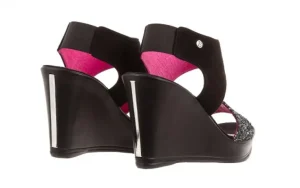 Sandały -157 B007-003-B Czarny, Skóra naturalna | Bayla Sale