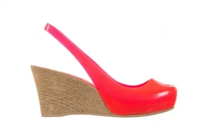 Sandały -064 Coco Fuchsia Fluo, Róż, Guma | Bayla Discount