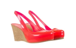 Sandały -064 Coco Fuchsia Fluo, Róż, Guma | Bayla Discount