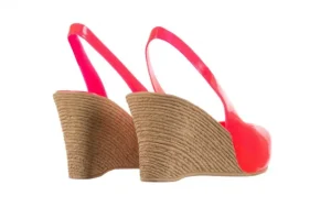 Sandały -064 Coco Fuchsia Fluo, Róż, Guma | Bayla Discount