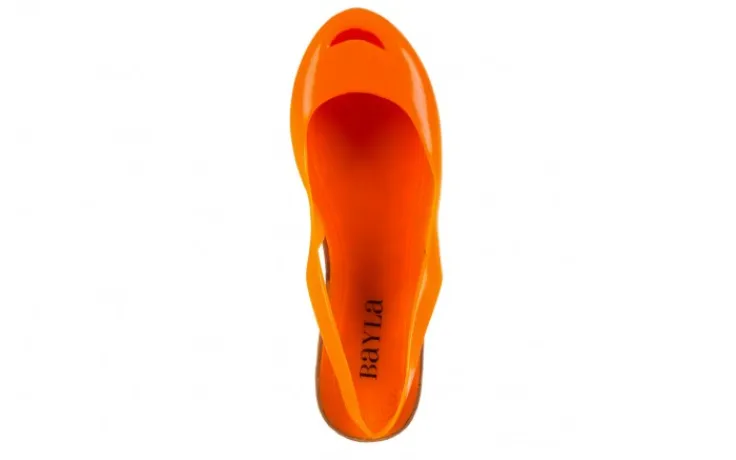 sanday_bayla_coco_orange__4.webp Sandały -064 Coco Orange Fluo, Pomarańczowy, Guma | Bayla New