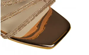 Sandały -187 ELLA-1705 Rose Mirror 187189, Różowe Złoto, Skóra ekologiczna | Bayla Discount