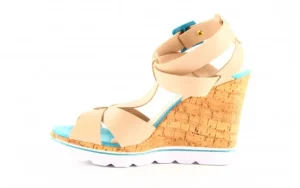 Sandały 457 721 At. Blush. Bg Oce, Beż, Skóra ekologiczna | Dijean Discount