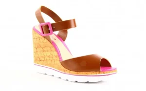 Sandały 457 720 At. Hazelnt Mag, Brąz, Skóra ekologiczna | Dijean Best