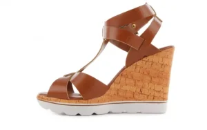 Sandały 457 721 At. Hazelnt, Brąz, Skóra naturalna | Dijean Fashion