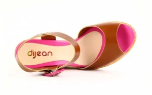 Sandały 457 720 At. Hazelnt Mag, Brąz, Skóra ekologiczna | Dijean Best