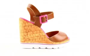 Sandały 457 720 At. Hazelnt Mag, Brąz, Skóra ekologiczna | Dijean Best